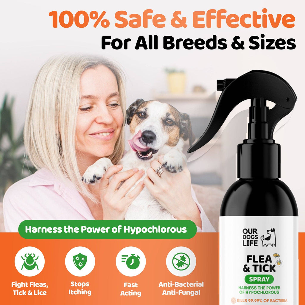 Vlooien- en Tekenspray voor Honden