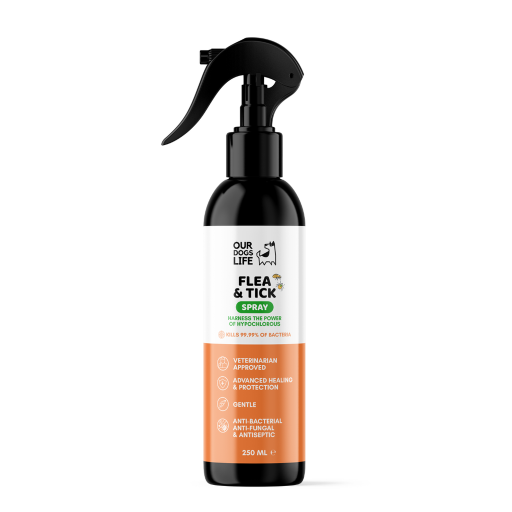 Vlooien- en Tekenspray voor Honden