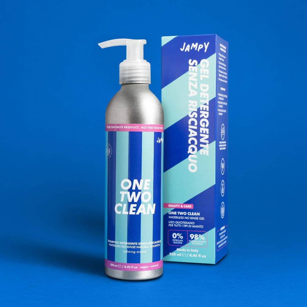 One Two Clean – Hondenschoonmaakgel Zonder Spoelen, 98% Natuurlijk