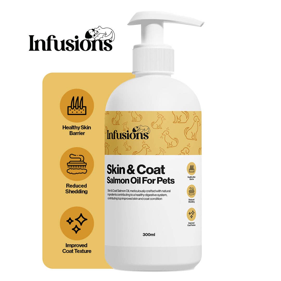 Skin & Coat Zalmolie voor honden