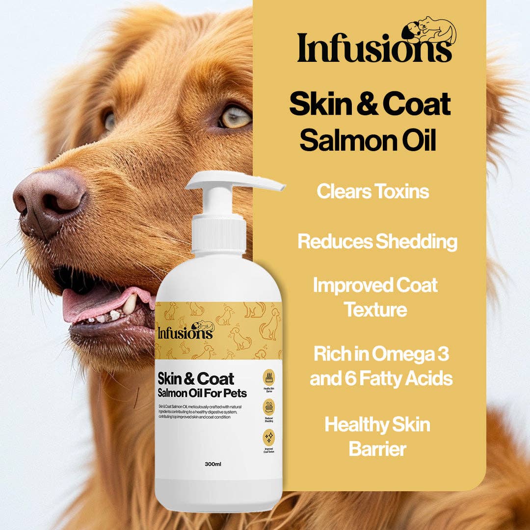 Skin & Coat Zalmolie voor honden