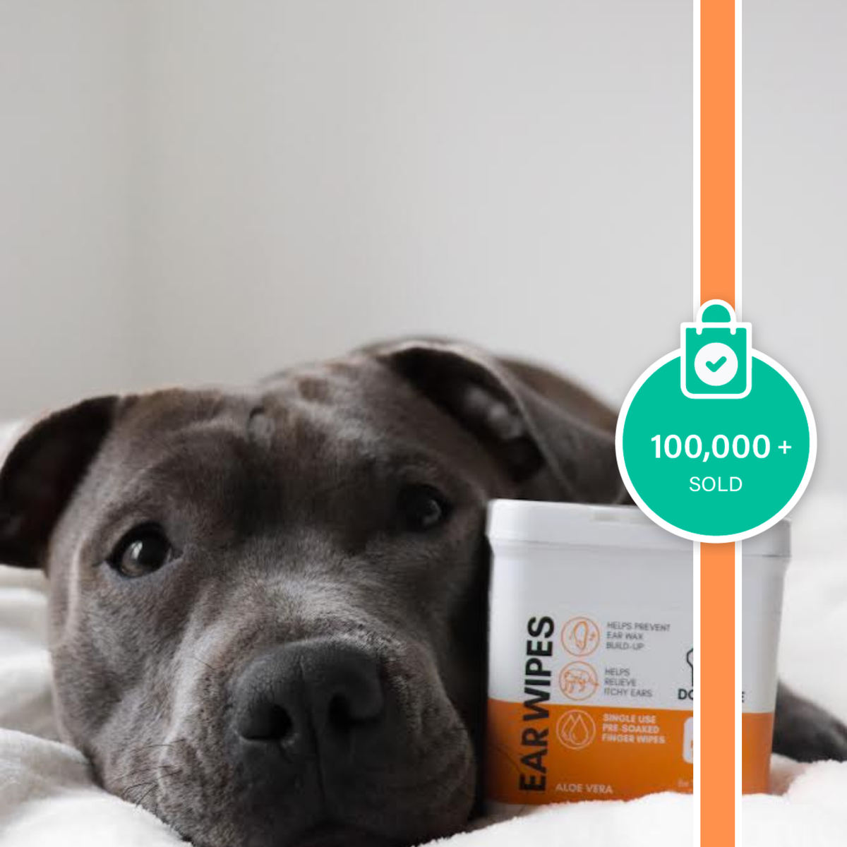 Oorreinigingsdoekjes voor Honden