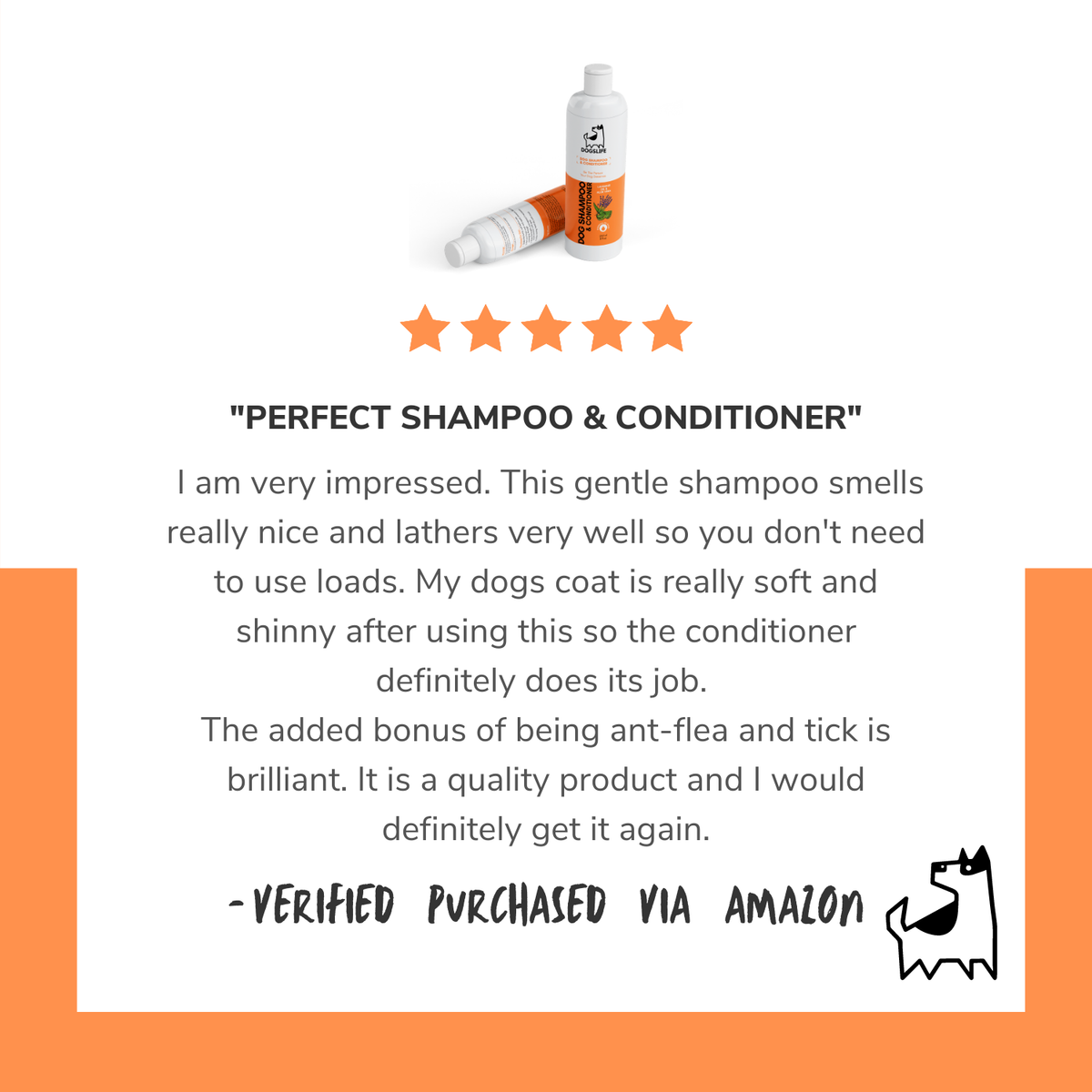 2-in-1 Hondenshampoo en -Conditioner