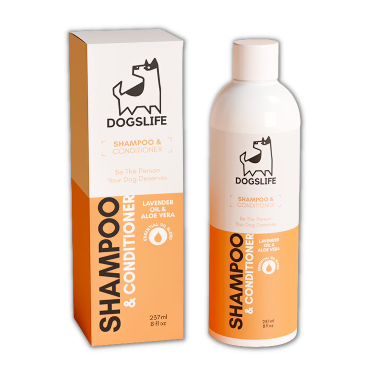 2-in-1 Hondenshampoo en -Conditioner
