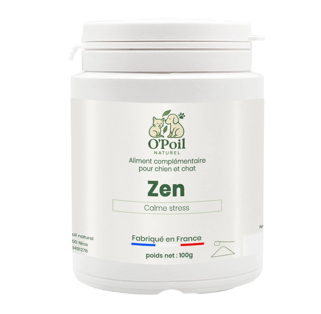 Zen Calming Powder for Dogs & Cats — Natural Stress & Anxiety Support