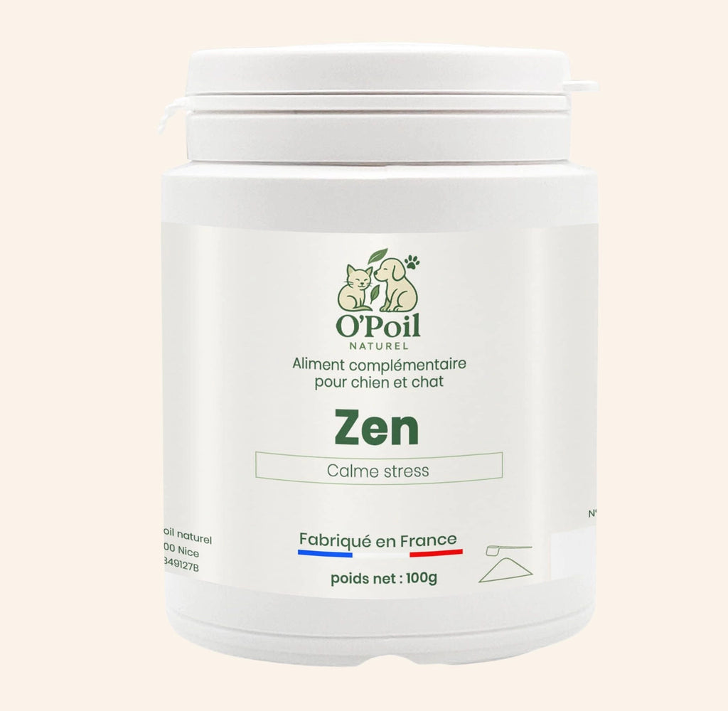 Zen Calming Powder for Dogs & Cats — Natural Stress & Anxiety Support